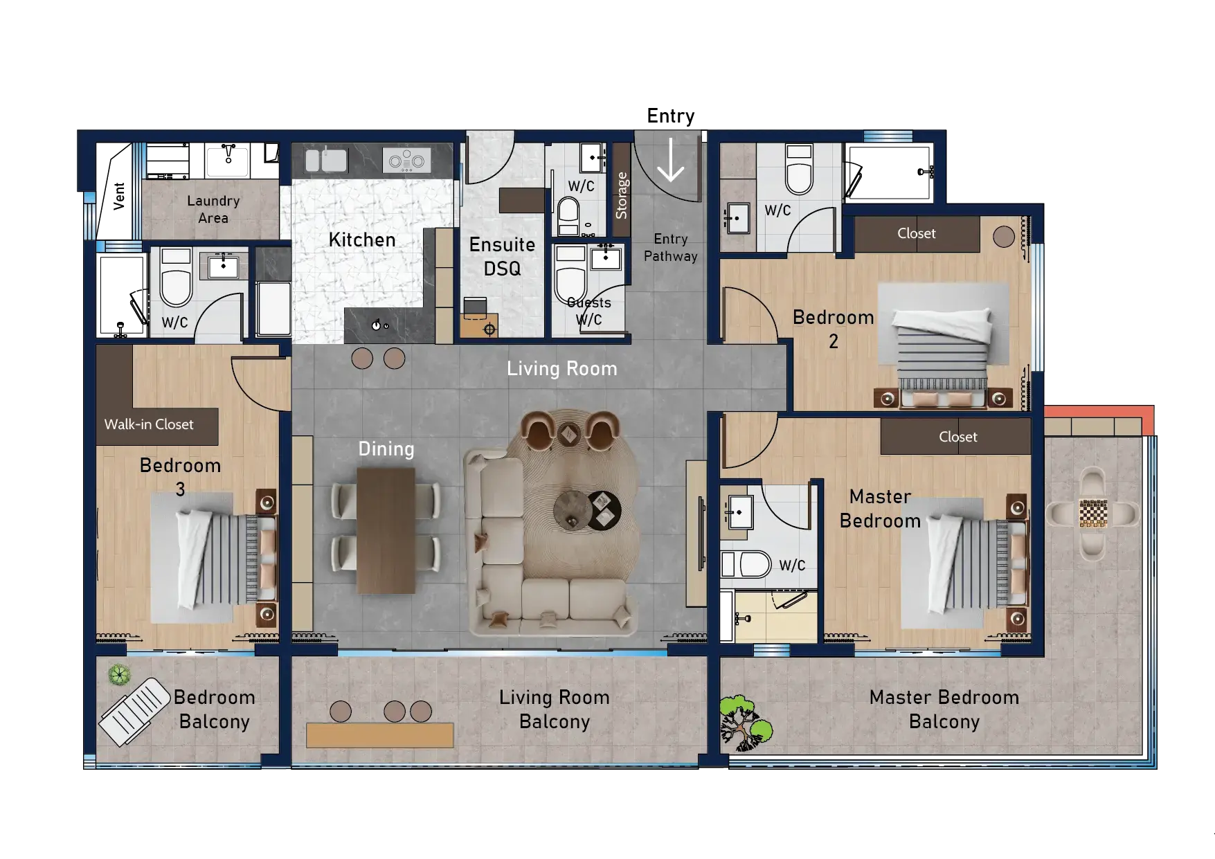 Spacious 1 bedroom apartment for sale in Upper Hill - image 10